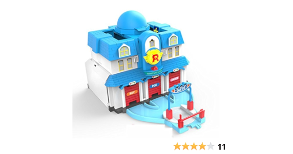 Robocar Poli Open Rescue Headquarters Play Set ロボカーポリー 救助本部プレーセット 並行輸入品 ロボット 子ども向けフィギュア おもちゃ Amazon