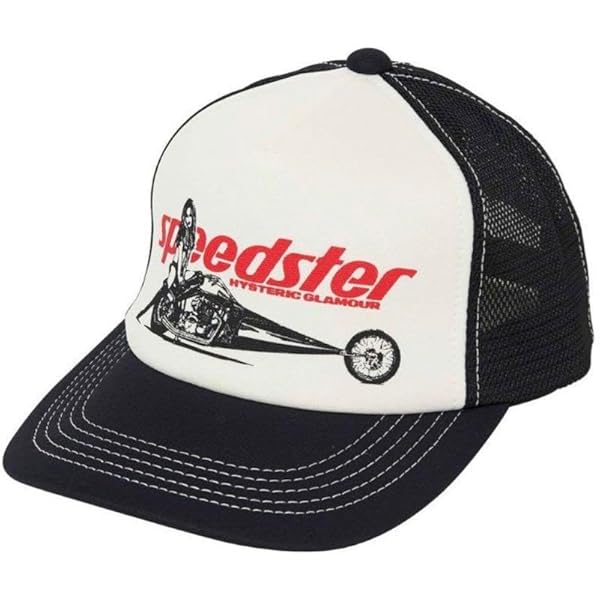 Amazon | ヒステリックグラマー キャップ PIT CREW キャップ ブラック