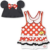 BABYDOLL（ベビードール） ディズニー キャラクター水着グレコ-ベビー 男の子 女の子 プール 水泳 DISNEY★Collection -0350B 80-90cm ミニー