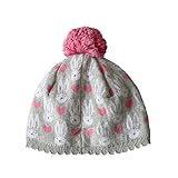 (ピーキー)Peigee ボンボン付き ウサギ 帽子 耳あて あったか ベビー キッズ ニット帽 おしゃれ 子供 女の子 男の子 ハット キャップ プレゼント ギフト 誕生日 出産祝い 防寒グッズ 防