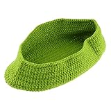 Perfk 贈り物　　　ニット寝袋　編みのコスチューム　かぎ針　　編みのコスチューム　　DIY　アクセサリー　全4色 - 緑