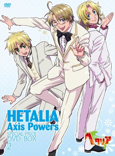 ❶　Axis Powers ヘタリア　キャラクターCD Ⅱ 全8種＋収納BOX ➀ Axis Powers ヘタリア キャラクターCD Ⅱ 全8種＋収納BOX