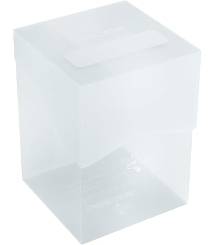 Gamegenic Asmodee- Boîte de ragement Accessoires de Jeu, GGS25088ML, Transparent, 95 x 79 x 74 mm