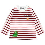 アスナロ（トップス 長袖tシャツ） はらぺこあおむし 長袖Tシャツ 男の子 ベビー エリックカール95 レッド