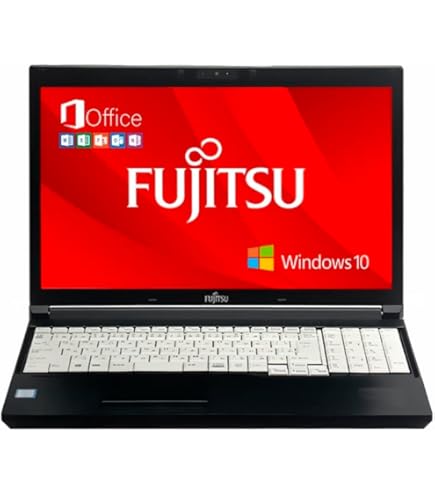 富士通ノートパソコンA577/P i5第7世代OS.Office 富士通 LIFEBOOK A577/P 中古 ノートパソコン Office Win10 or