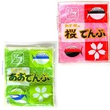 カモ井 桜でんぶ&あおでんぶセット 各5袋入り ちらし寿司、キャラ弁の彩りに カモ井 桜でんぶ&あおでんぶセット 各5袋入り ちらし寿司、キャラ弁の彩りに