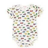 MIKIHOUSE(ミキハウス)働く車 半袖ボディシャツ(70cm・80cm・90cm) ９０ｃｍ,白（０１）