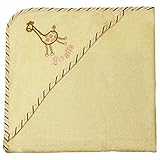 Snuggle Baby Giraffe Cuddle Robe Hooded Baby Towel, Pink by Snuggle Baby