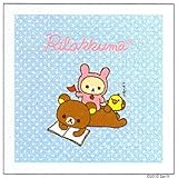 西川リビング リラックマ ベビーマルチケット 80×80cm 1521-40000 サックス