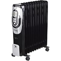 Heller HOFC2000B Electric Oil Free Column Heater w/Heating Thermostat 2000W  BLK : Amazon.com.au: Home