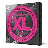 D'Addario ダダリオ ベース弦 ニッケル Long Scale 5弦 .045-.130 EXL170-5TP 2setパック 【国内正規品】