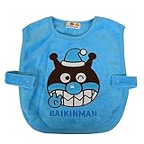 アンパンマン スリーパー パジャマ 袢纏 フリースベスト アップリケタイプ ANPANMAN 　 fa4399ばいきんマン