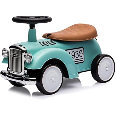 ⭐︎レトロ⭐︎モーリ　ブリキ　手押し　足こぎ　車 Amazon.co.jp: AIJYU TOYS 【完成車発送】 足けり乗用玩具