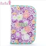 (フェフェ)fafa MICHALINA MULTI CASE 母子手帳ケース PU.FLOWER パープルフラワー S