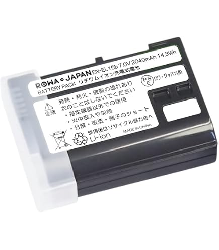 Amazon | [str] 大容量 1800mah EN-EL14a en-el14a en-el14EN-EL14