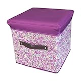 アットファースト 片付く 収納 スツール プチフラワー AF1483