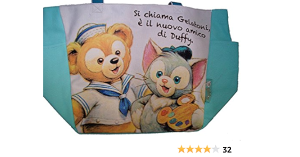 売り尽くしセール ダッフィー ジェラトーニ トートバッグ 東京ディズニーシー 最新人気 Solutiance Com