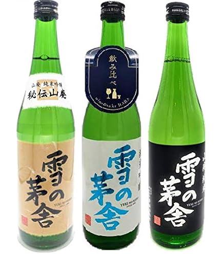 Amazon.co.jp: 雪の茅舎 純米大吟醸 聴雪 超限定品 720ml 【秋田県