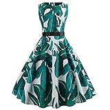 YOKINO ワンピース 女性ドレスノースリーブ Ａラインミュージックワンピース 123年代ベルト付き レディーズ 着痩せ ノースリーブ 豪華 セクシー ハイウエスト 　結婚式 披露宴 二次会 パーテ