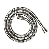 Hansgrohe 28116820 63-Inch Axor Metal Showerhose Brushed Nickel [並行輸入品]