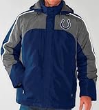 Indianapolis Colts nfl「「防御システム3 - in - 1 Heavyweightパフォーマンスジャケット L