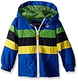 ロンドンフォグBoys Chest Stripe Poly裏地ジャケット カラー: ブルー