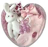 DinDonオリジナル バニー&ソックスセット W/ボンボンP 0-3M  #61302