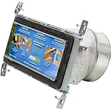 Speedi-Boot SBH-4105 SB 4-Inch Width by 10-Inch Length to 5-Inch Diameter Straight Register Vent Boo