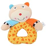 Guangqi赤ちゃんの最初Wrist Rattle Stuffed Animal Hand Bell Plush Doll Toys Developmentalインタラクティブおもちゃキッズ用クリス