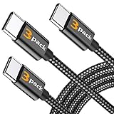 【3本セット】BRG USB Type C ケーブル 0.3m x1本+1.2mx1本+1.8m x1本 USB-A to USB-C 高耐