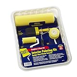 Foampro 95ペイントローラーキットwith 9 "ローラー&フレーム、トレイ、3 "ローラー、Edger 2 "ブラシ( 6ピース)