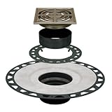 Schluter KERDI Adaptor Drain Brushed nickel-absバージョン