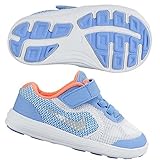 ナイキ(NIKE) ベビー レボリューション 3 TDV（チョークブルー/メタリックシルバー/ブライトマンゴー） 819418-400 400 チョークブルー/Bマンゴー 15.0cm