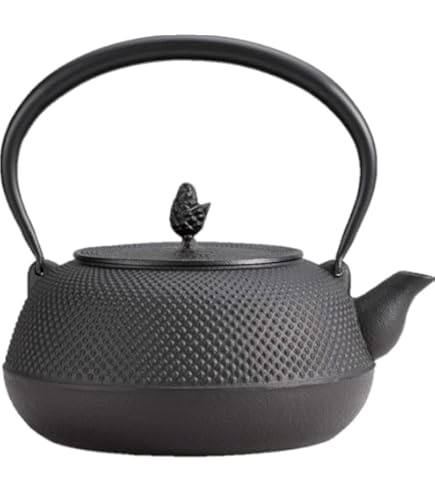 Amazon｜岩鋳(Iwachu) 鉄瓶 18型瓢箪アラレ 茶 1.3l 11002 南部