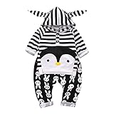 Tovadoo 子供服 ベビー服 男の子 トップス+ズボン パーカー セットアップ 長袖 秋冬 ペンギン柄 ウサギ カジュアル パジャマ 部屋着 保育園