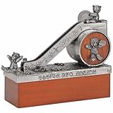 Royal Selangor手仕上げテディベアのピクニックコレクションピューターhaving funコイン保存ボックス