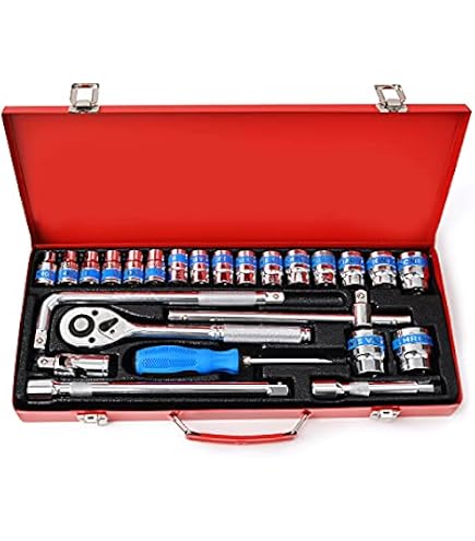 【中古】【動作OK】【店頭引取】 SUPERTOOL スーパーツール  ソケットレンチセット  N412S　6,380円（税込）1100 Amazon | スーパーツール ソケットレンチセット N412S ソケット:12駒