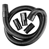 WORKSHOP Wet Dry Vacuum Accessories WS25020A Wet Dry Vacuum Hose, 2-1/2-Inch x 7-Feet Dual-Flex Lock