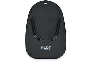 プロトメンテナンス(PLOT) バイク用 サイドスタンドパッド ブラック 持ち運び コンパクト 床の傷防止 PGR0023