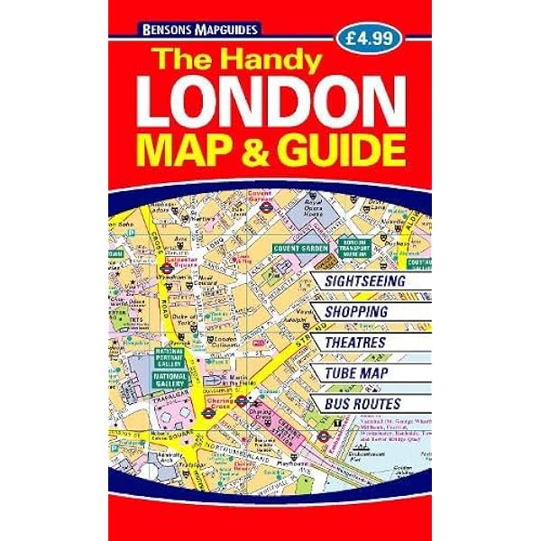 Amazon | London Visitors' Map | Bensons MapGuides | World