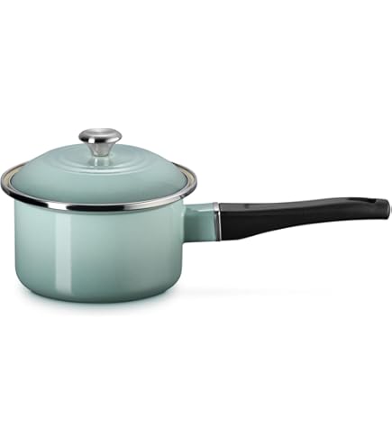 Amazon｜ル・クルーゼ(Le Creuset) 鋳物 ホーロー 片手鍋 シグニチャー