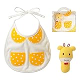 [ミキハウス] MIKIHOUSE 【ミキハウス(ベビー)】 くまちゃん うさちゃん スタイセット 44-2902-564 黄