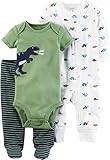 Carter 's Baby Boys ' 3 Piece恐竜セット カラー: グリーン
