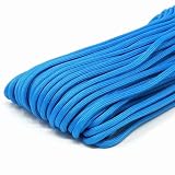 Richbond(TIGER) パラコード 【ブルー】 5m 径4mm 7芯 単色系 便利なチャック付パック入り C-1657