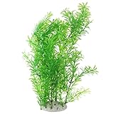 High quality Plastic Aquascaping Simulation Plant for Aquarium, 16-Inch Height, Green