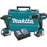 Makita XT248M 18V LXT Lithium-Ion Brushless Cordless Combo Kit, 2-Piece by Makita