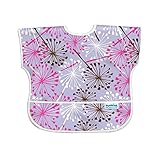 Bumkinsジュニアよだれかけライラックタンポポ (Hippychick) - Hippychick Bumkins Junior Bib Lilac Dandelion [並行輸入品]