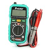 SKILIWAH®　Proskit MT-1508　デジタルマルチメーター　ノータッチタイプ　自動表示バックライト/交流・直流電圧/交流・直流電流