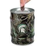 Michigan State Spartans MSU NCAAリアルツリーTin Bank