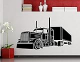 Big Truck Wall Decal Semi Truck Automobile Monster Car Vehicle Vinyl Sticker Home Nursery Kids Boy G
